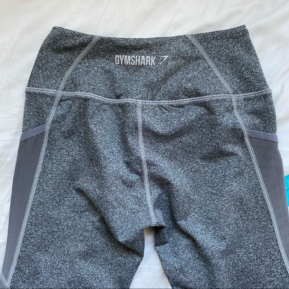 SOLD GYMSHARK HIGH WAISTED SLEEK SCULPTURE CROP LEGGING - Picture 6 of 13